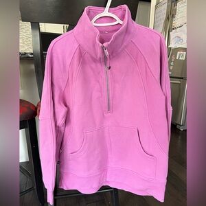 Lululemon Scuba Oversized Funnel Neck Half-Zip Long